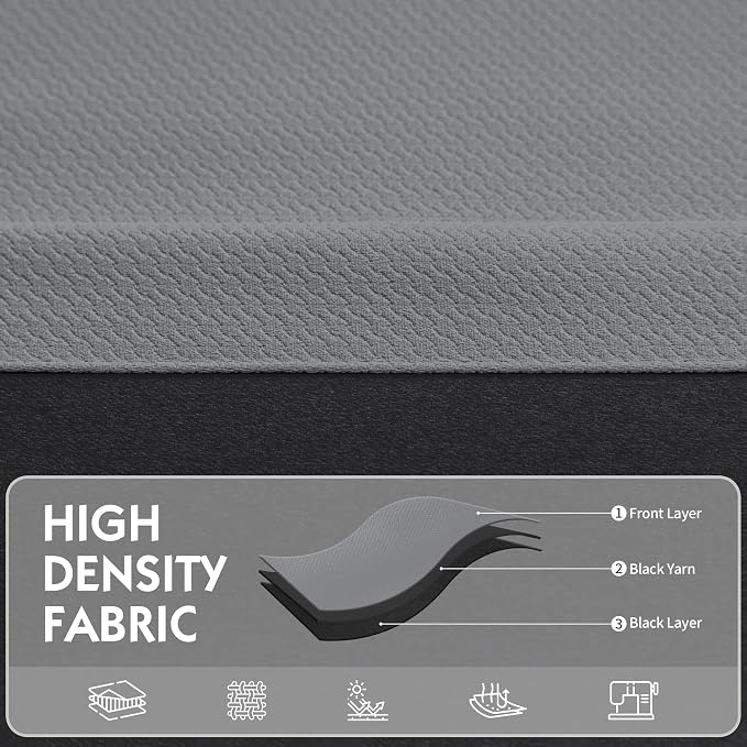FMFUNCTEX 100% Dark Grey Blackout Patio Sliding Glass Door Curtains 84 inch - Image 5