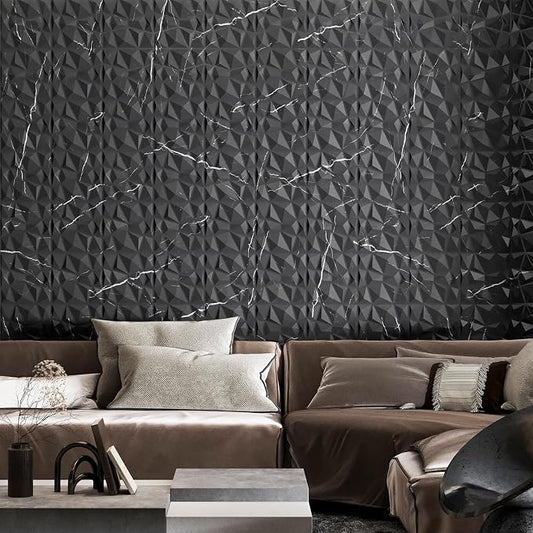 Art3d A10315BM 3D Diamond Design Paneling - Image 2