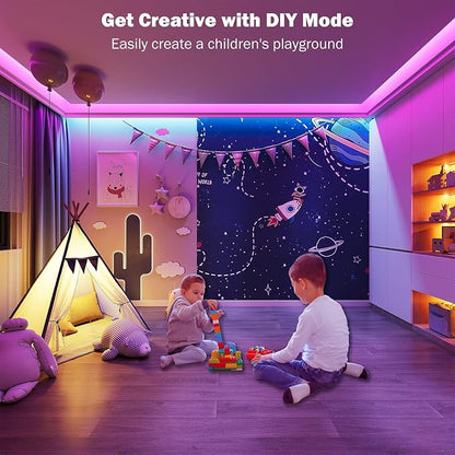 Leeleberd 65.6 ft Led Lights for Bedroom - Image 5