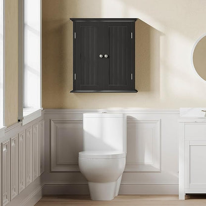 ChooChoo Bathroom Wall Cabinet, Over The Toilet Space Saver Storage Cabinet - Image 2