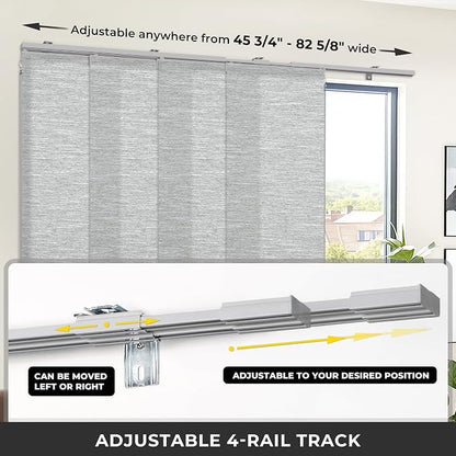 UNISHADES Panel Track Blinds, Vertical Blinds - Image 4