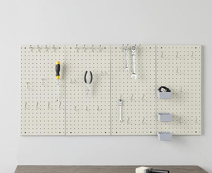 Amazon Basics Rectangular Metal Pegboard Wall Organizer, Tool Storage - Image 8