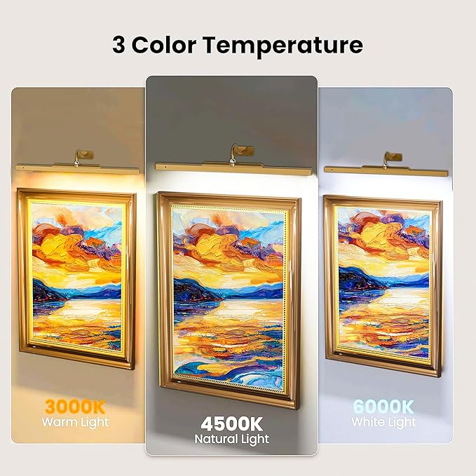 2 Pack 24 Inch Wall Lights for Pictures - Image 3