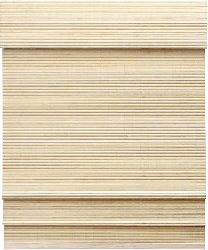 LazBlinds Cordless Bamboo Roman Shades, Custom Privacy Light Blocking Window by LazBlinds