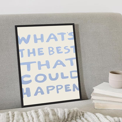 Daily Reminder Positive Canvas Wall Art, Positive Affirmations Wall Decor - Image 2