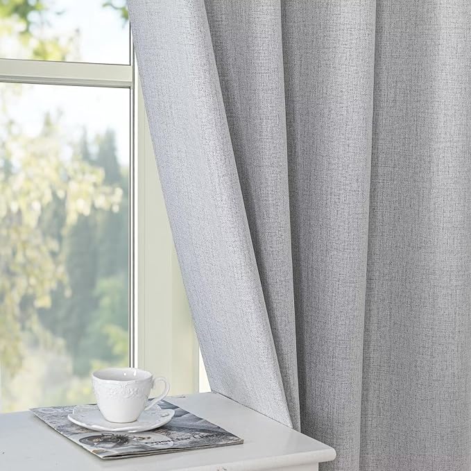 Blackout Curtains Customsize for Bedroom, 100% Black Out Curtains 1 Panel - Image 5