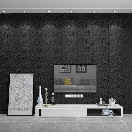 Art3d 19.7" x 19.7" Wall Panel Stripes - Image 2