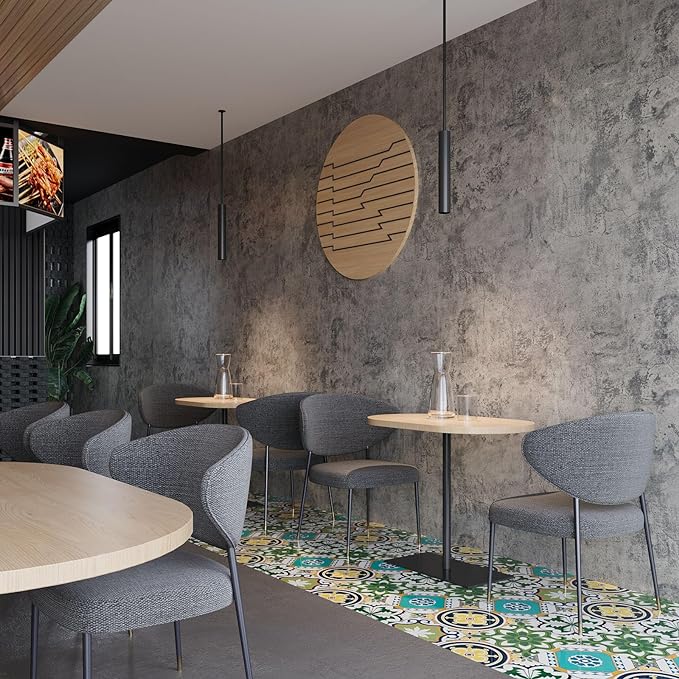 48"×354" Extra Wide Large Size Grey Concrete Wallpaper Peel and Stick - Image 7