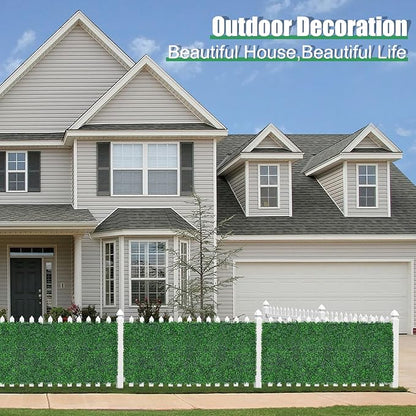 Yangrass Artificial Greenery Wall Roll, Vine Leaf Fence Panels - Image 7