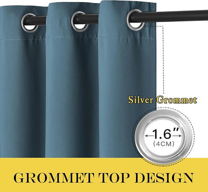 NICETOWN Blackout Curtains 120 inch Length - Image 5