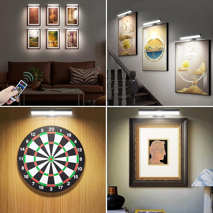 2 PACK Picture Light for Painting Battery - Image 5