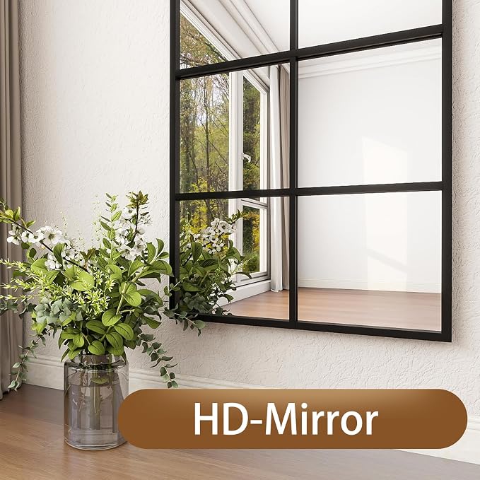 Floor Length Mirror, Oversize Farmhouse Full Body Standing Mirrors - Image 6