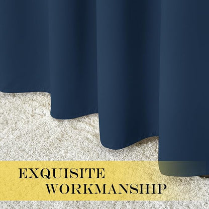 NICETOWN Sliding Door Window Treatment Blackout Patio Door Curtain Panels - Image 5