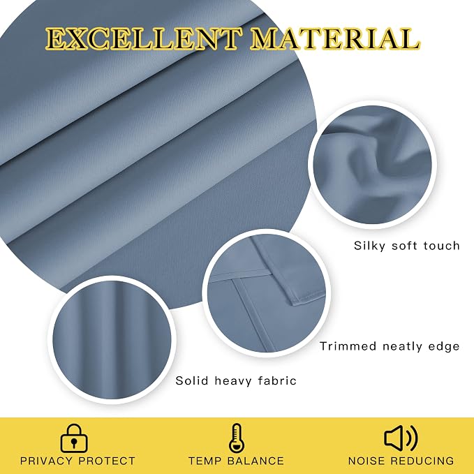 NICETOWN Blackout Curtain Panel - Image 4