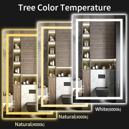 36"x55" LED Bathroom Mirror - Image 5
