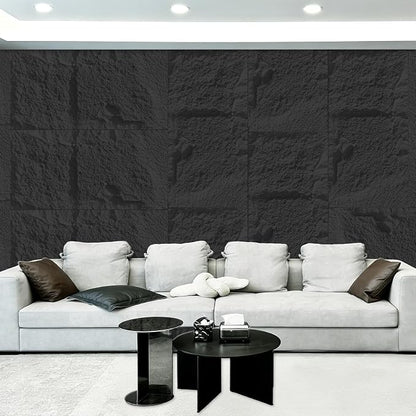 3D Faux Stone Wall Panels, Cement Texture Thicker Accent - Image 7