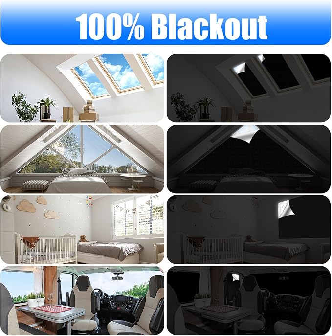 Alikiai Blackout Blinds 157" x 57", 100% Blackout Curtains - Image 7
