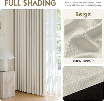 FMFUNCTEX 100% Blackout Curtains - Image 6