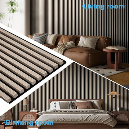 Art3d 2-Pack 48" x 24" Acoustic Wood Panels - Image 3