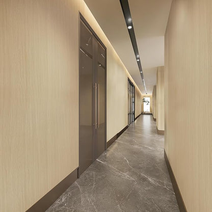 BOMENG Large White Oak Wood Contact Paper Peel and Stick Light Oak Wallpaper - Image 4