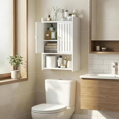HAYOFAMY Wall Bathroom Storage Cabinet, 4-Tier Medicine Cabinet - Image 2