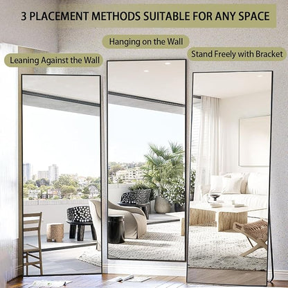 BEAUTYPEAK Full Length Mirror, Bedroom - Image 4