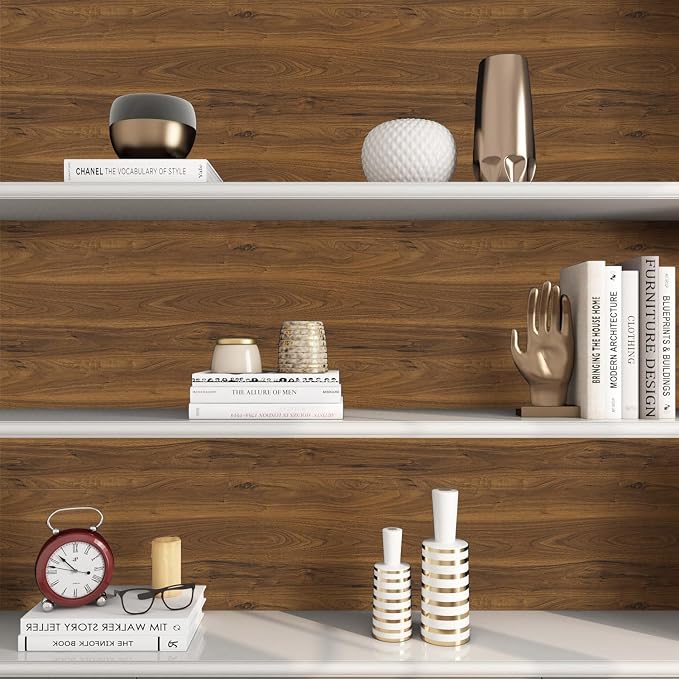 Abyssaly Wood Contact Paper, Self Adhesive Waterproof Wall Paper - Image 6