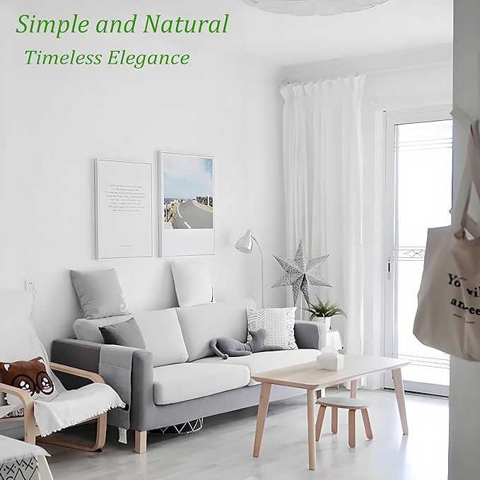 Safiyya 314.9"x17.7" Peel and Stick Wallpaper White Contact Paper Solid Color - Image 5
