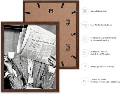 Poster Master Woman Reading Newspaper - Image 2