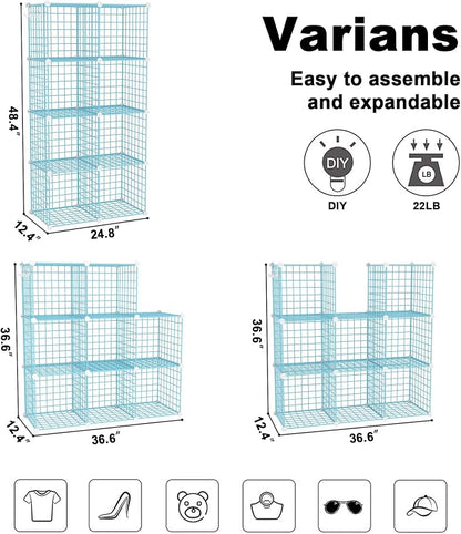 C&AHOME Wire Cube Storage, 8 - Image 3