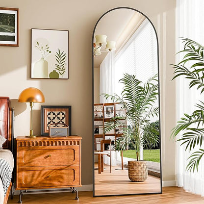 59"x16" Floor Mirror Full Length, Arched Full Length Mirror - Image 2