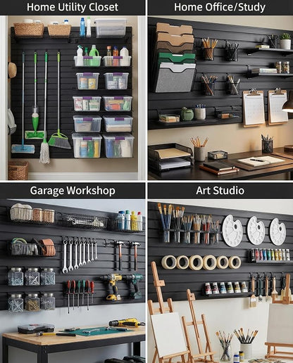 Slatwall Panels 4'x8' Garage Wall Organizer - Image 4