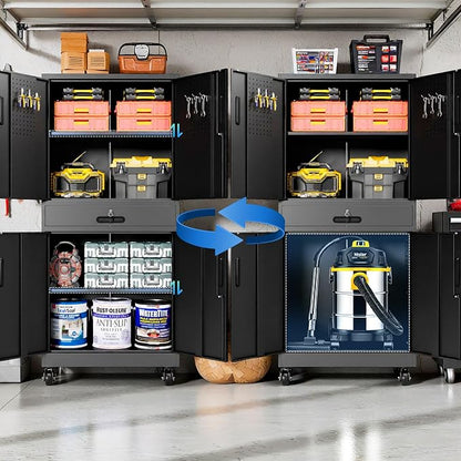 Metal Garage Storage Cabinet - Image 5