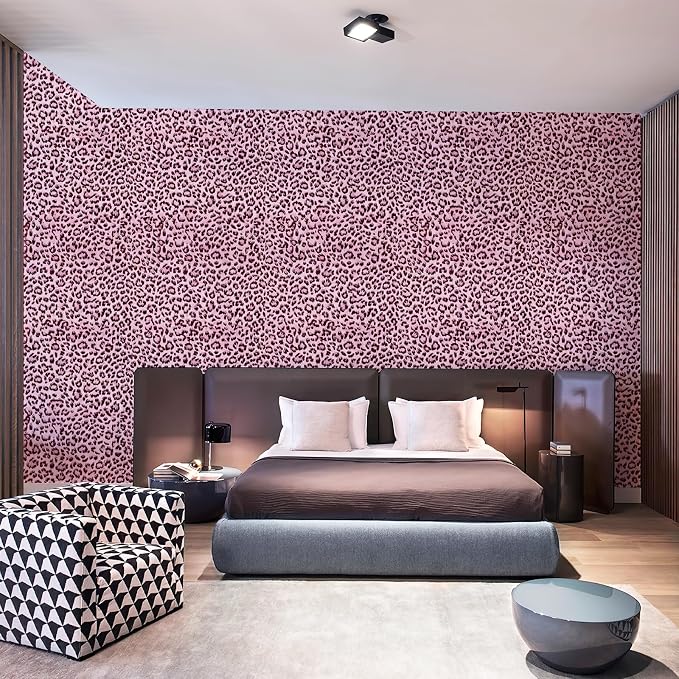 Leopard Print Peel and Stick Wallpaper, Waterproof Removable Self Adhesive - Image 5