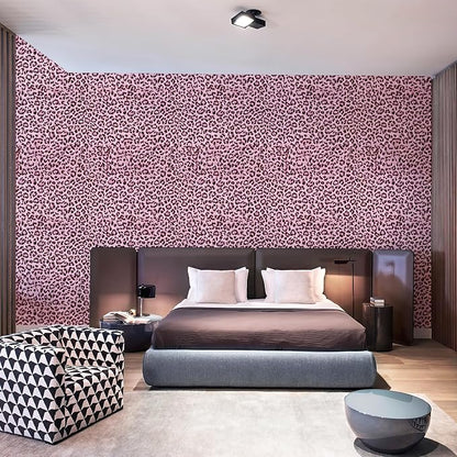 Leopard Print Peel and Stick Wallpaper, Waterproof Removable Self Adhesive - Image 5