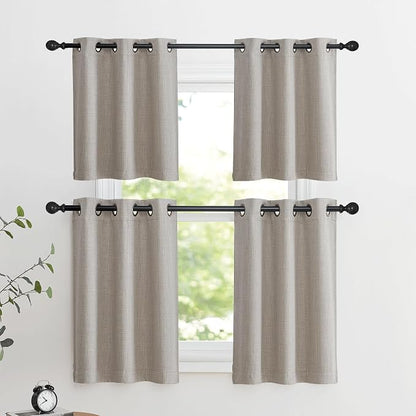 NICETOWN Valances for Bedroom, Farmhouse Windows Blackout Thermal Insulated - Image 7