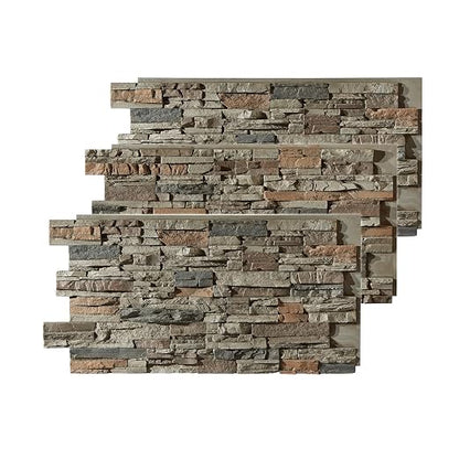 AZ Faux High-Density Polyurethane Faux Stone Wall Covering Panels by AZFaux
