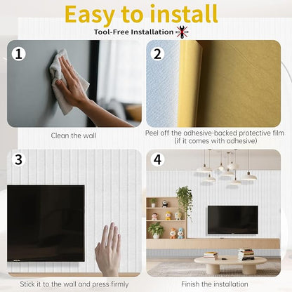 EVERECO 6 Pack Large Acoustic Panels, 47.2×23.6×0.4 inches, Soundproof Panels - Image 8