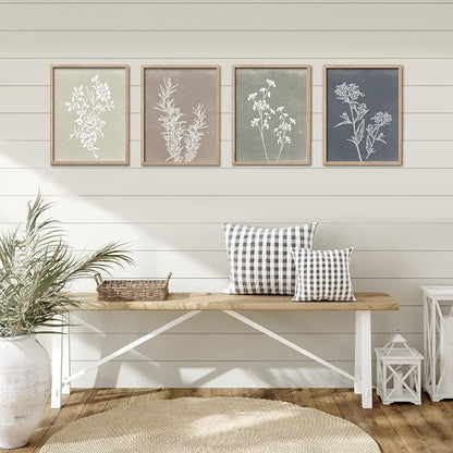 Liswit Framed Boho Wall Art Set of 4 - Image 3