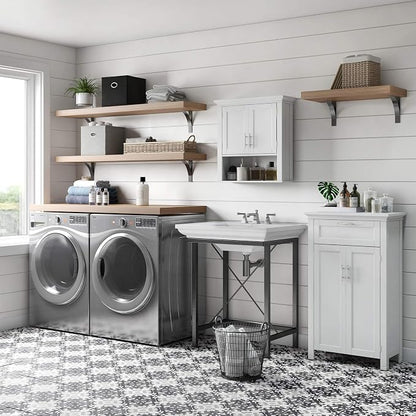 RiverRidge Somerset Two-Door Bathroom and Laundry Wall Mount Storage Medicine - Image 9