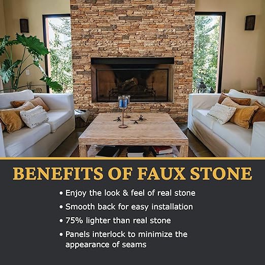 AZ Faux High-Density Polyurethane Faux Stone Interlocking Outside Corner - Image 4