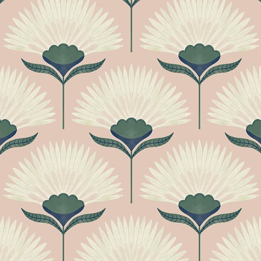 CiCiwind Vintage Wallpaper Peel and Stick Botanical Contact Paper Boho Wall by CiCiwind