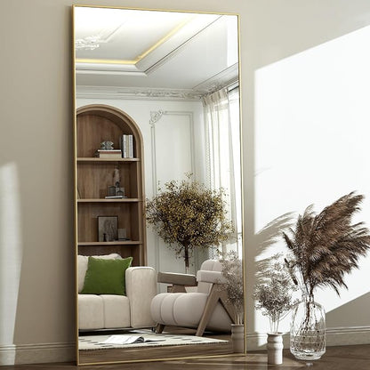 GLSLAND 71"x31" Full Length Mirror Extra Large Hanging or Leaning Rectangle - Image 8