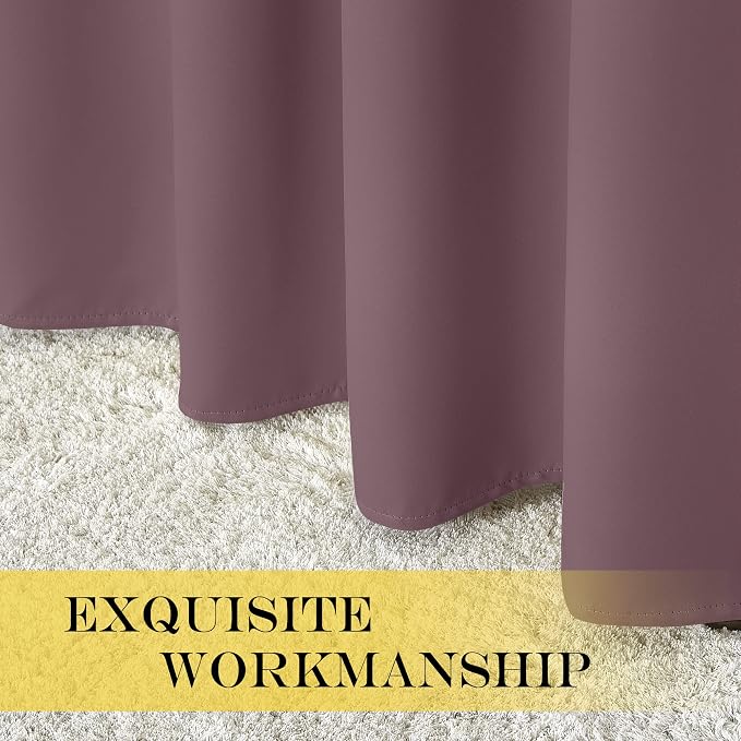 NICETOWN Blackout Window Curtain 90 inch Length - Image 6