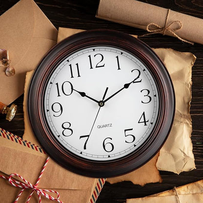KECYET 14 Inch Wall Clocks Battery Operated Silent Non-Ticking Wall Clock - Image 8