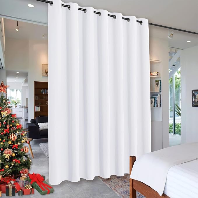 RYB HOME Extra Long Curtains Light Block Soundproof Privacy Blinds by RYBHOME
