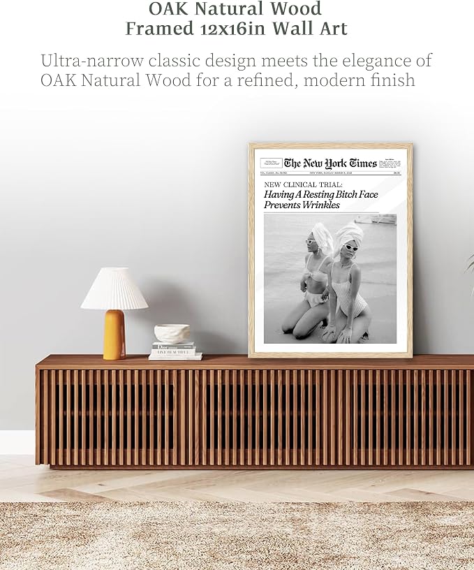 iHery Funny Having A Prevents Wrinkles Framed Trendy Hot Girls NewsPaper Wall - Image 3