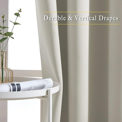 NICETOWN Bedroom Blackout Curtain & Drape 95 inch Length - Image 6