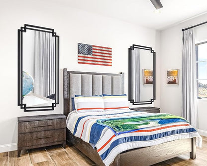 30" x 59" Large Wall Mirror for Decor, Hang Vertically or Horizontally - Image 6