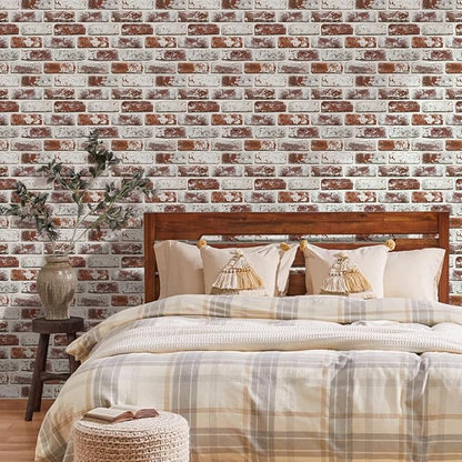 Commomy Faux Brick Peel and Stick Wall Panels - Image 7